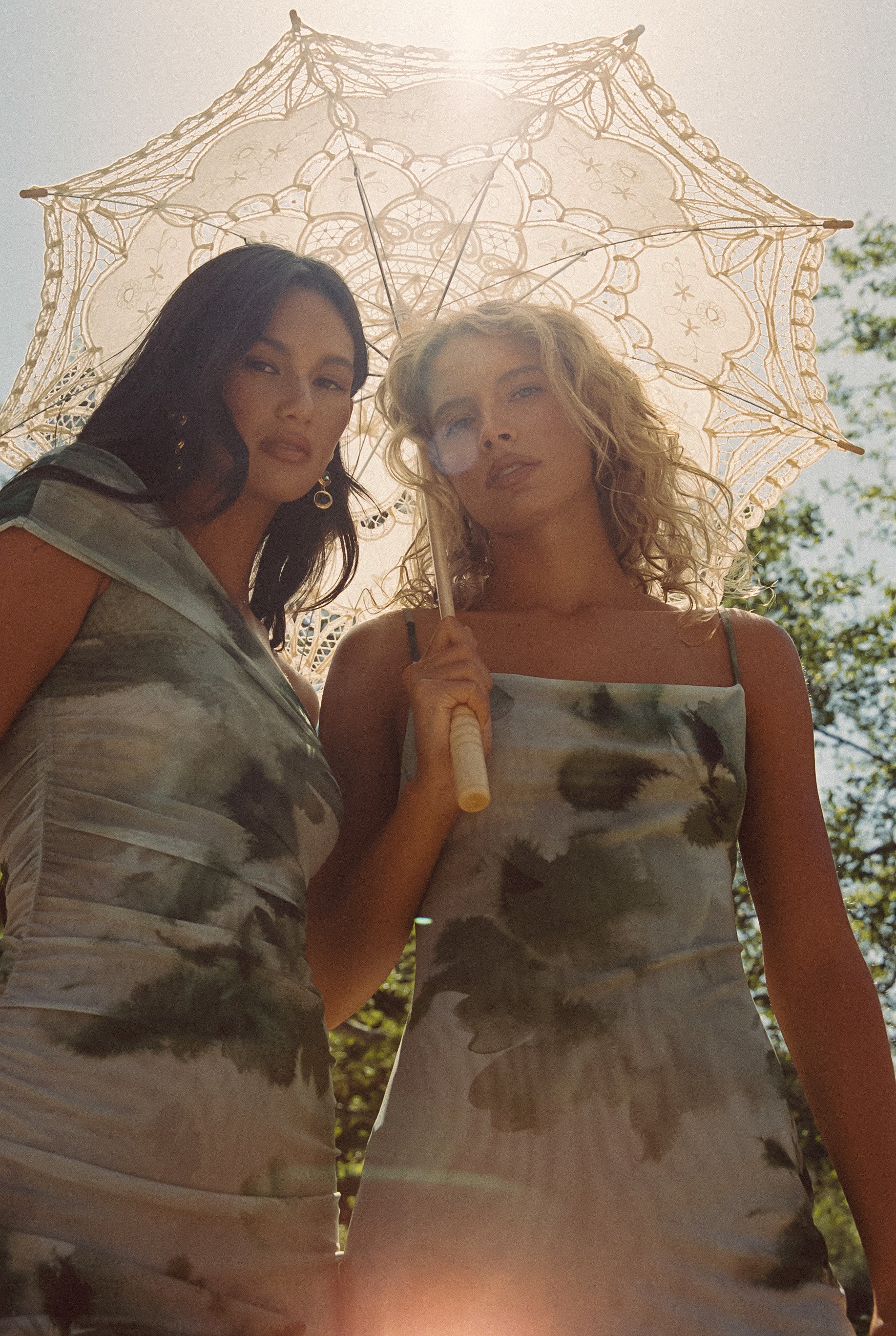 Samantha Maxi Dress Mesh - Sardinia