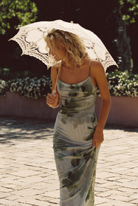 Samantha Maxi Dress Mesh - Sardinia