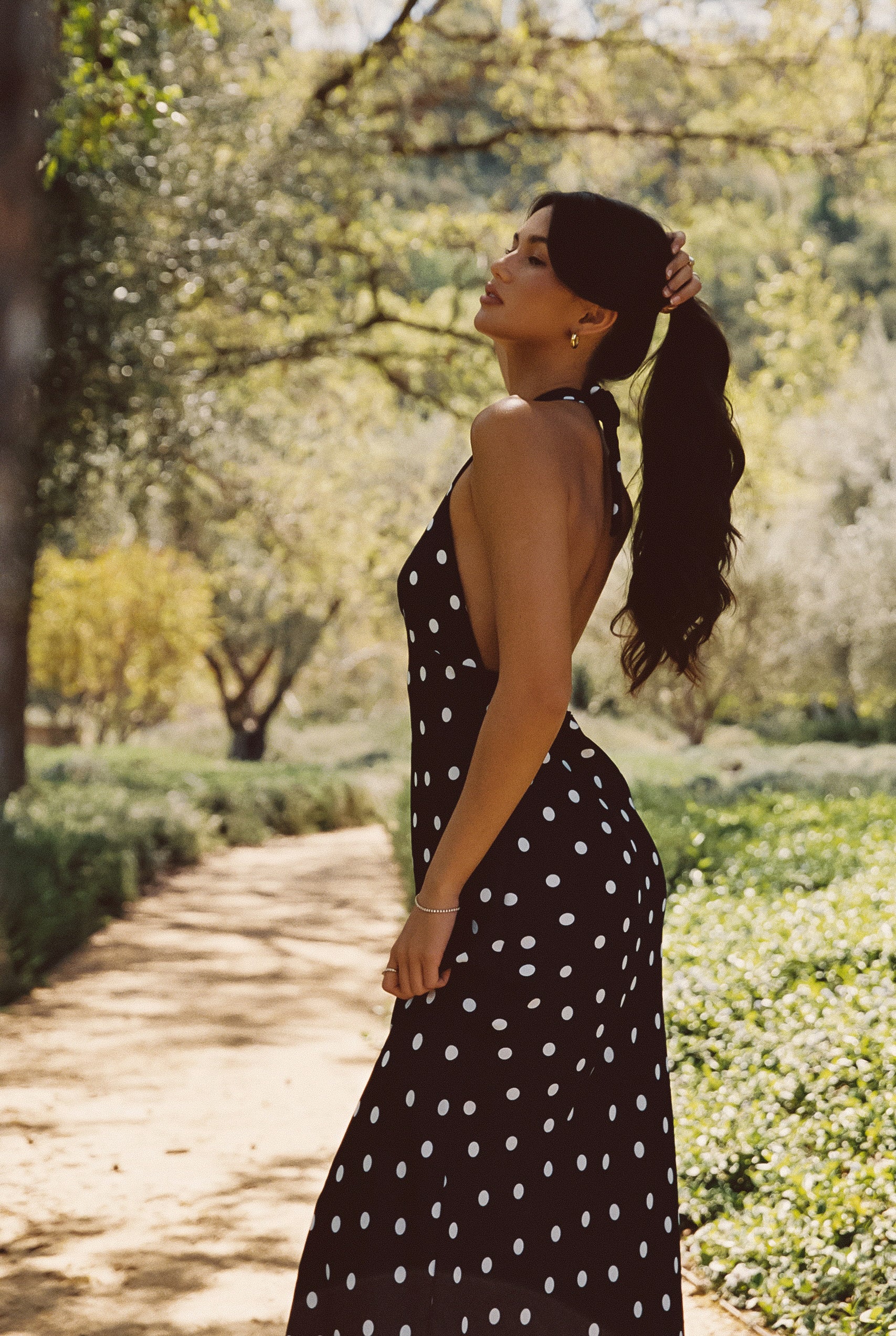 Goldie Maxi Dress Satin Gidget