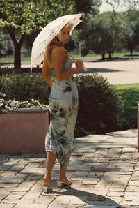 Samantha Maxi Dress Mesh - Sardinia