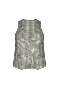 Beau Vest Plaid - Kensington